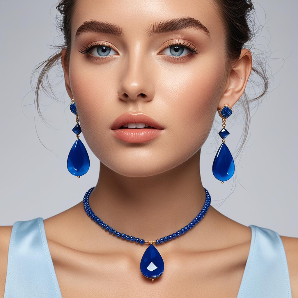aretes y collar